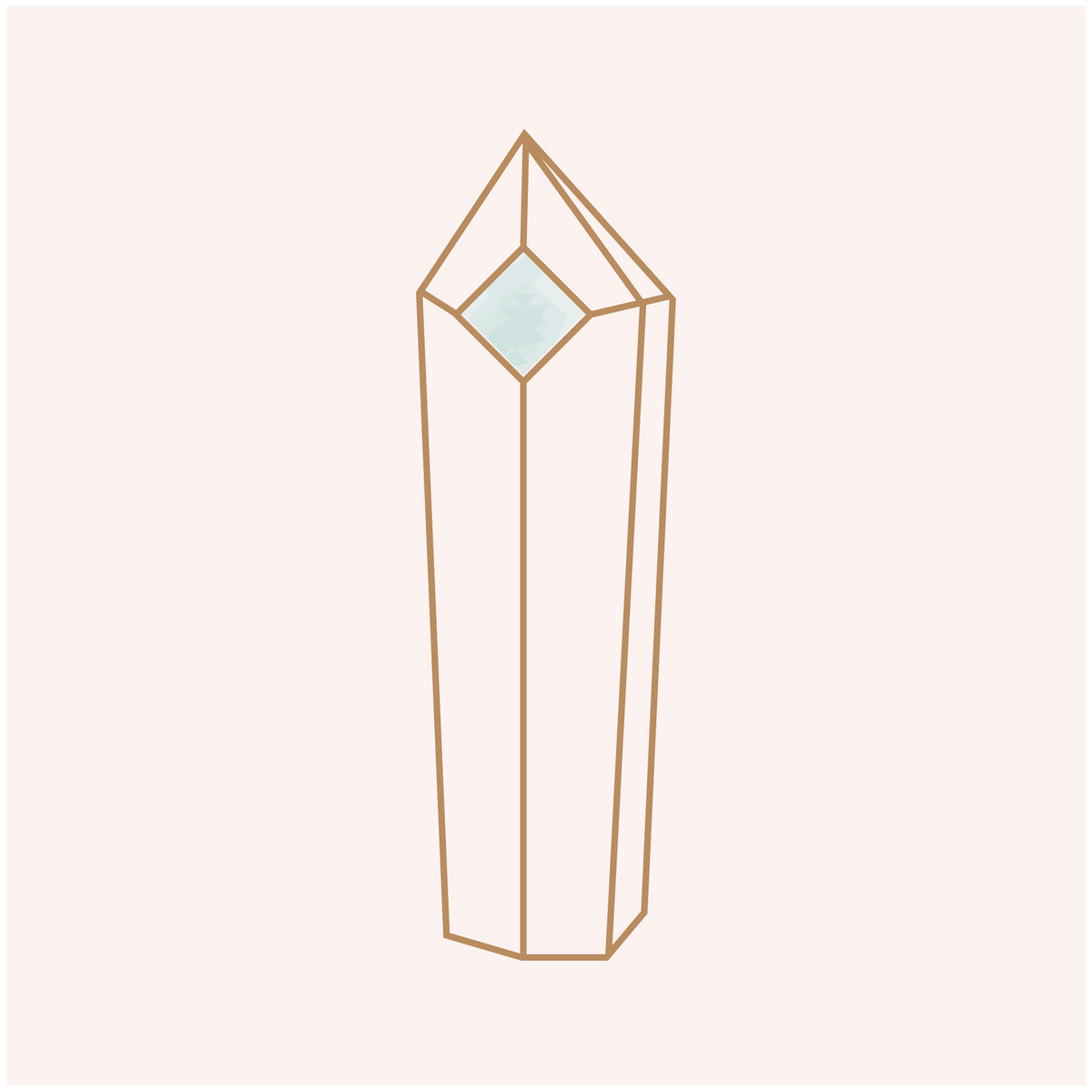 Diamond Window Crystal – Healing Grounds Byron Bay